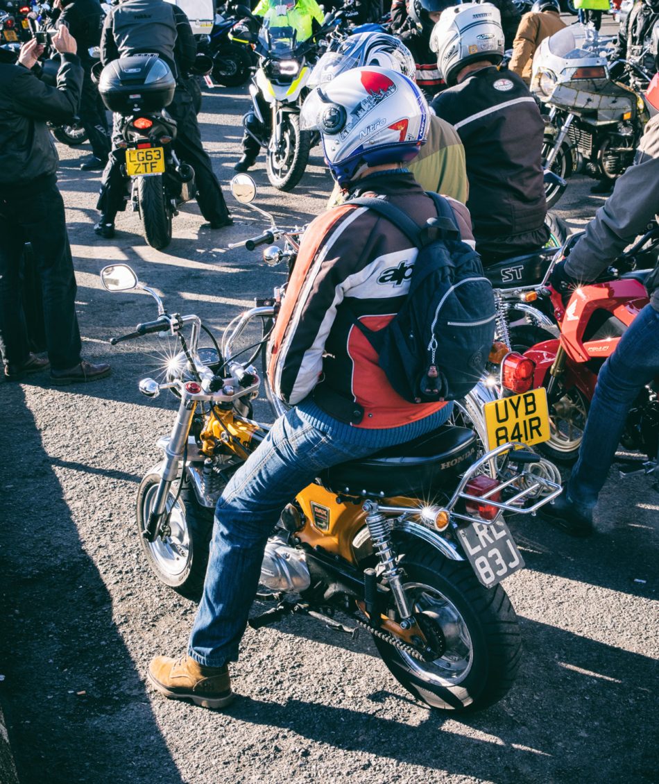 London Motorbike Protest
