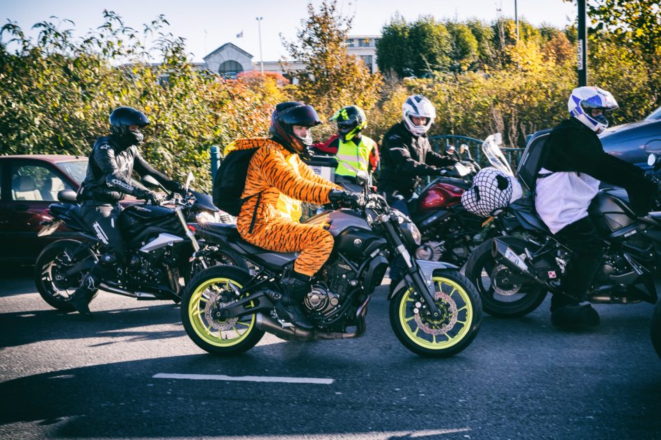 London Motorbike Protest