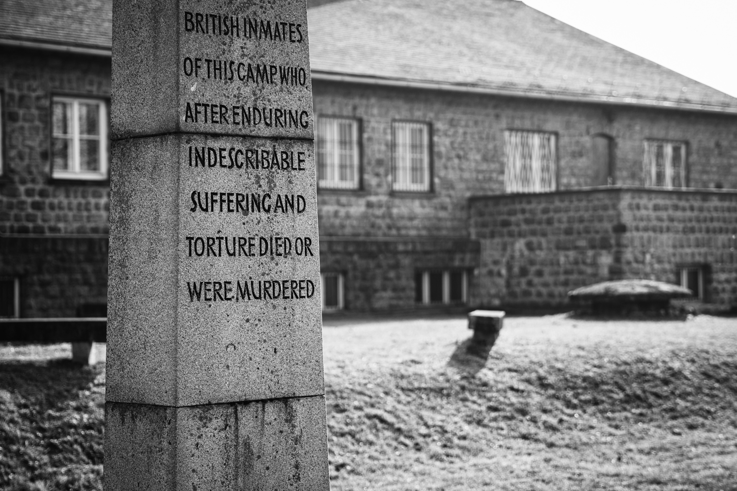 Gedenkstätte im KZ Mauthausen.