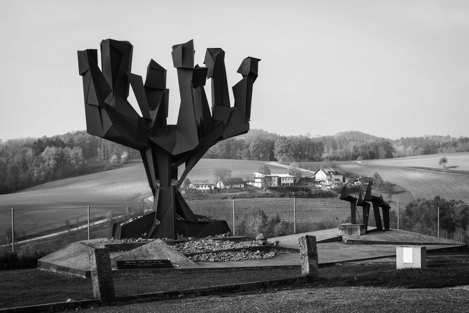 Gedenkstätte im KZ Mauthausen.