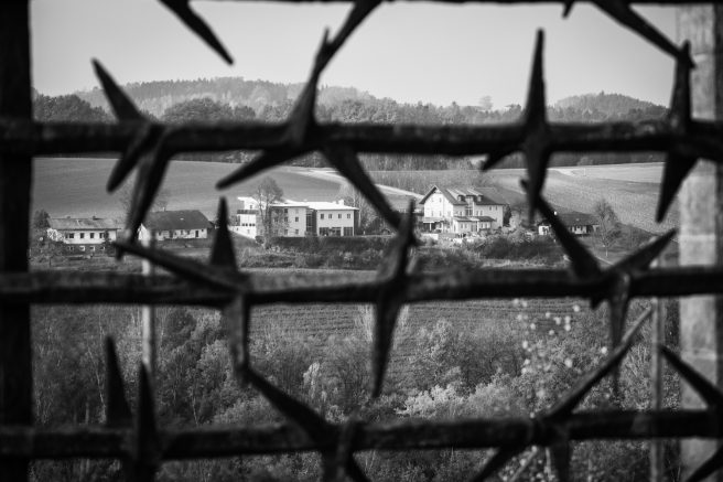 Gedenkstätte im KZ Mauthausen.