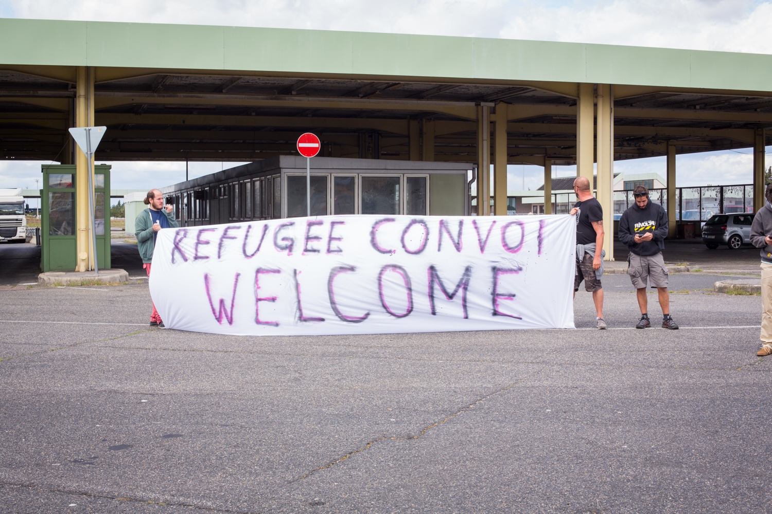 Refugee Convoi Welcome