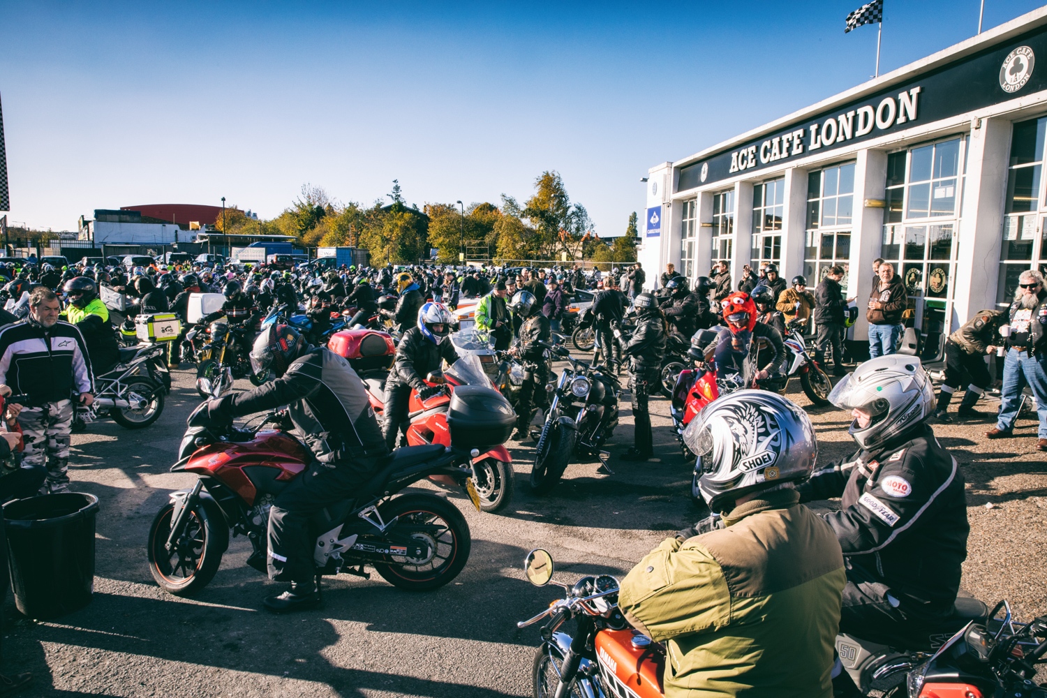 London Motorbike Protest