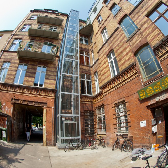 Berlin mit Fischauge