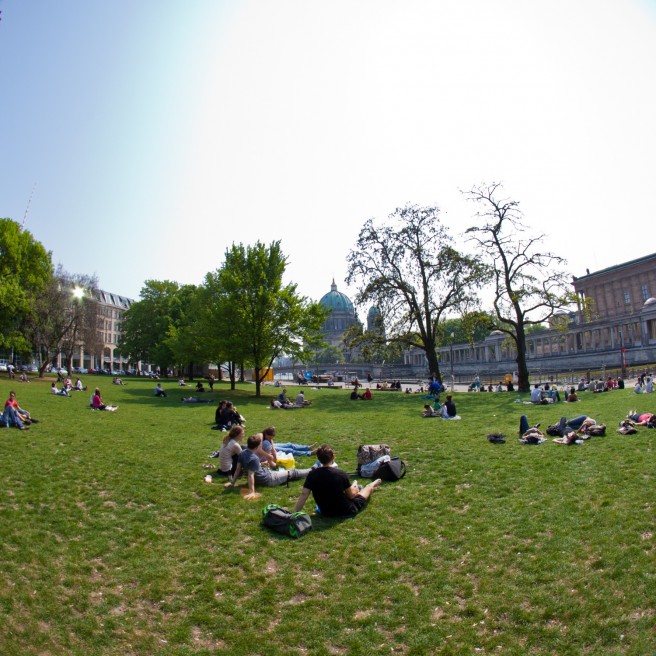 Berlin mit Fischauge
