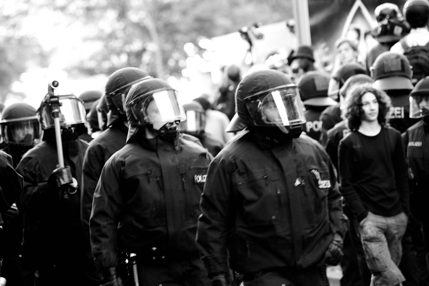 Demo in Berlin Kreuzberg