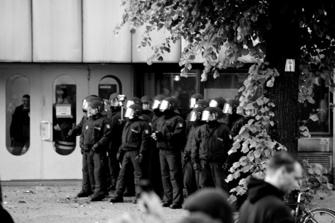 Demo in Berlin Kreuzberg