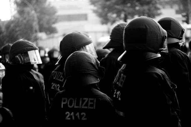 Demo in Berlin Kreuzberg