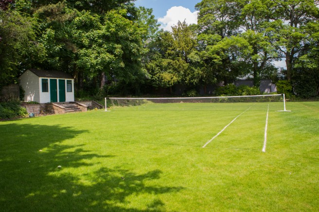 Tennis Court in Bletchley Park