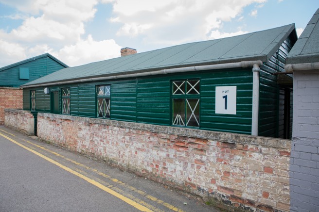 Hut at Bletchley Park.