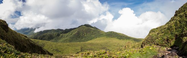 Panorama in Guadeloupe