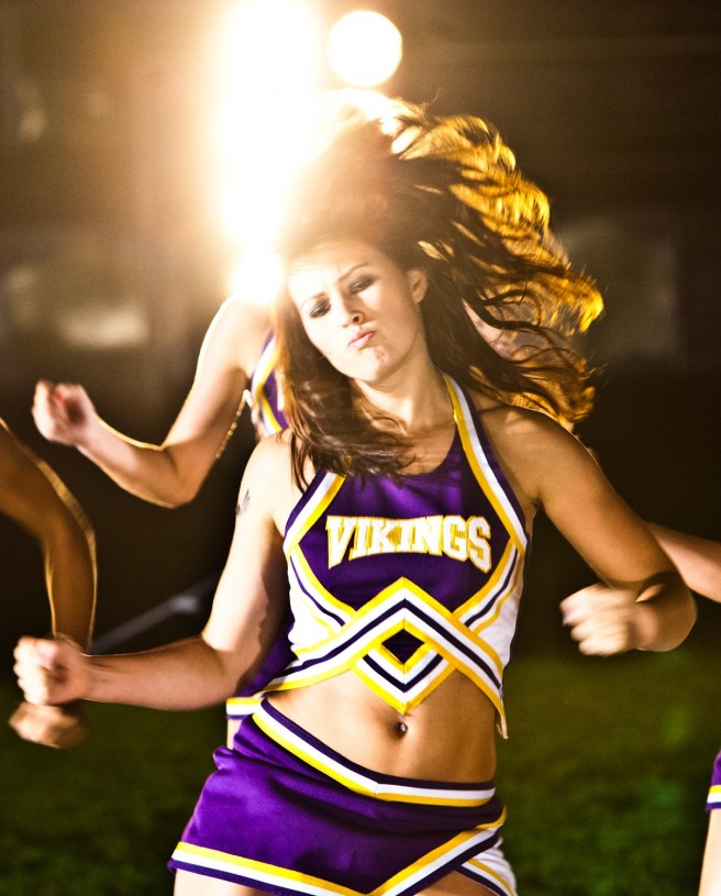 Vienna Vikings Cheerleader