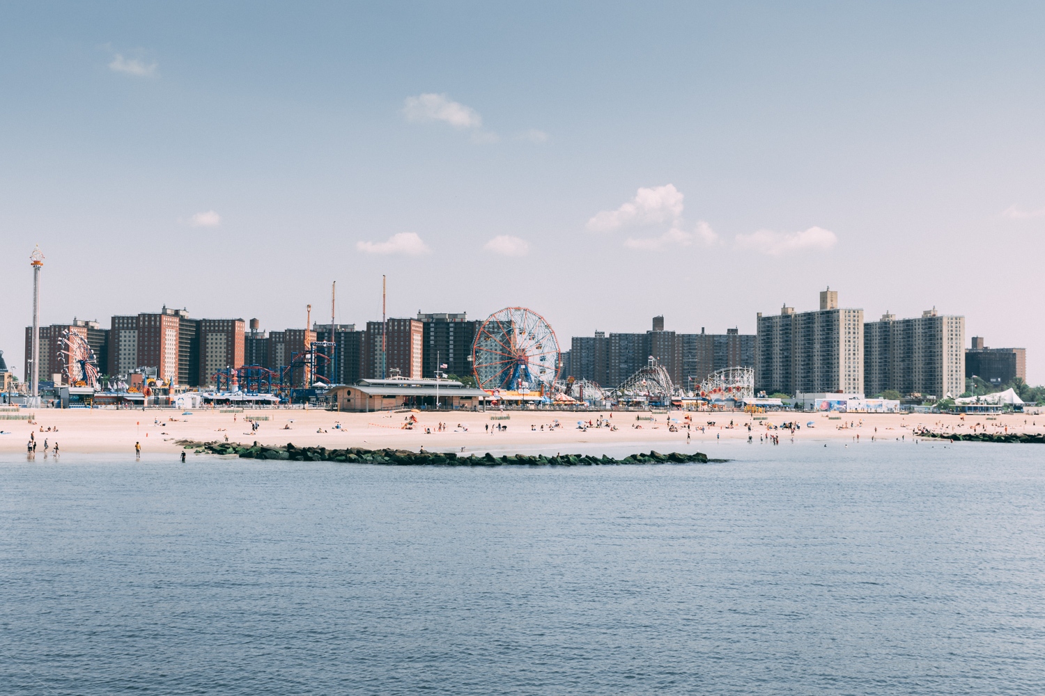 Coney Island Amusement Park in New York City.