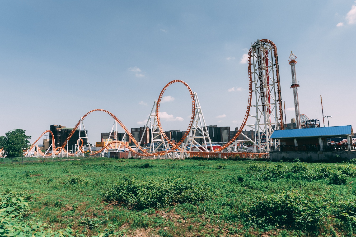 Coney Island Amusement Park in New York City.