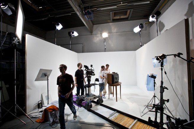 Filmset von "Dark Loop"