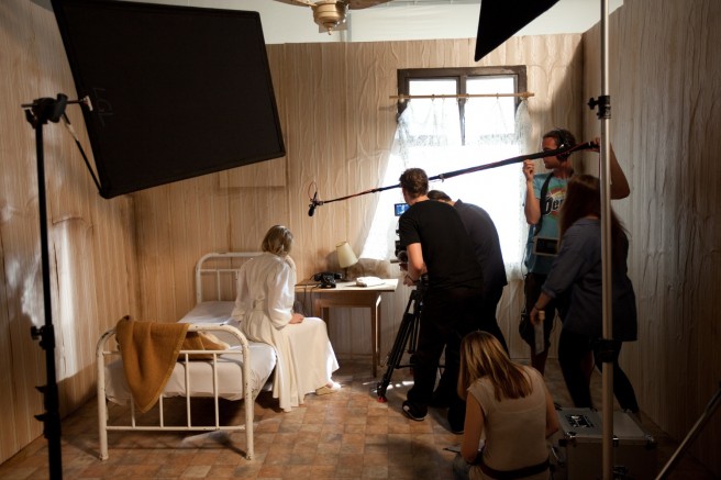 Filmset von "Dark Loop"