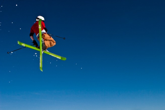 Freestyle Ski am Loser
