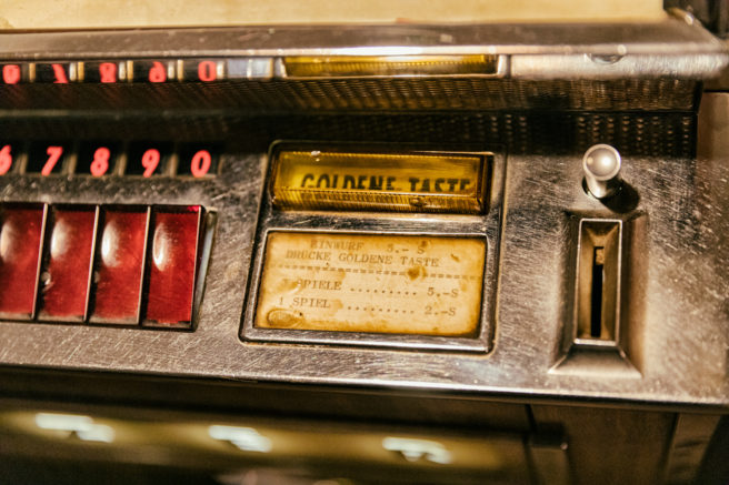 Wurlitzer im Gastwirtschaft Praschl in Favoriten