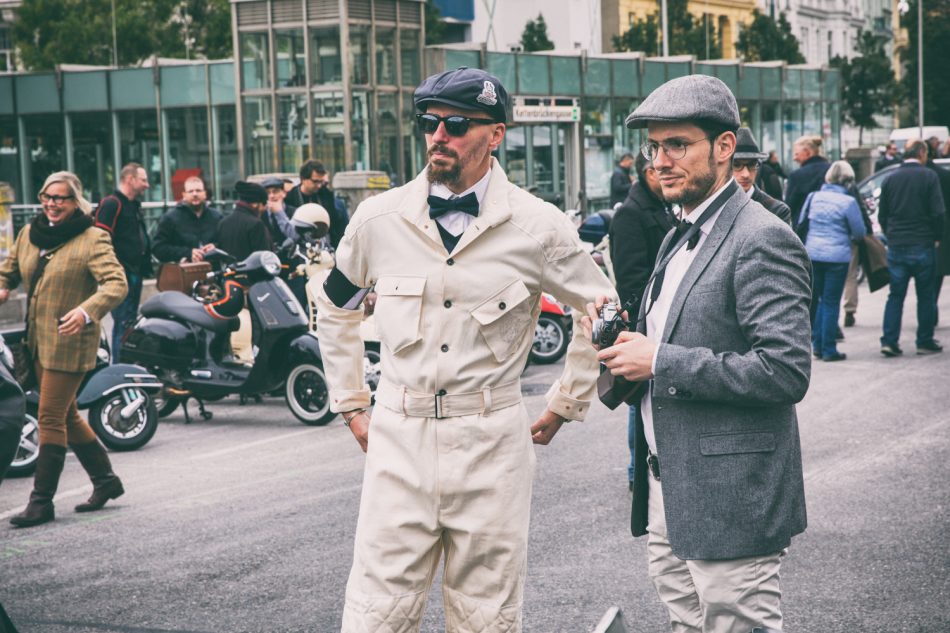 Distinguished Gentleman's Ride on September 24, 2017 in Vienna, Austria.