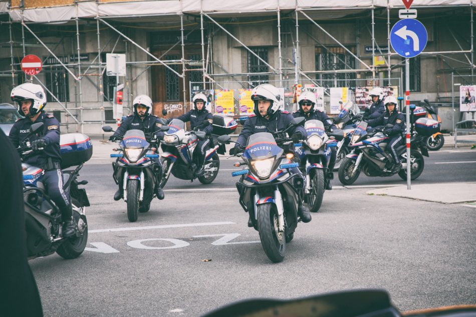 Distinguished Gentleman's Ride on September 24, 2017 in Vienna, Austria.