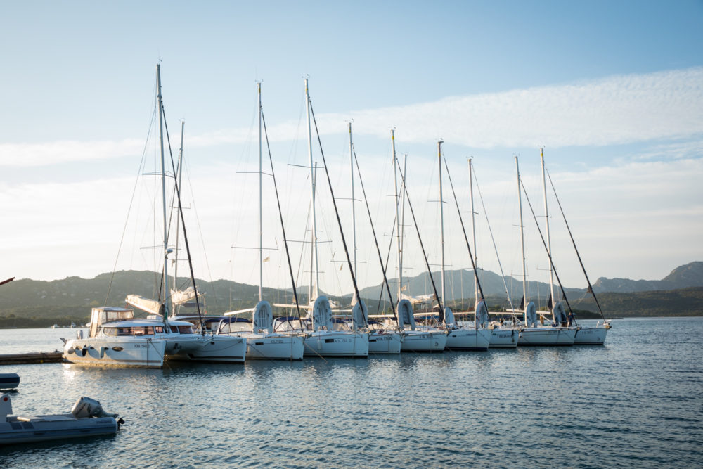 Hafen in Sardinien