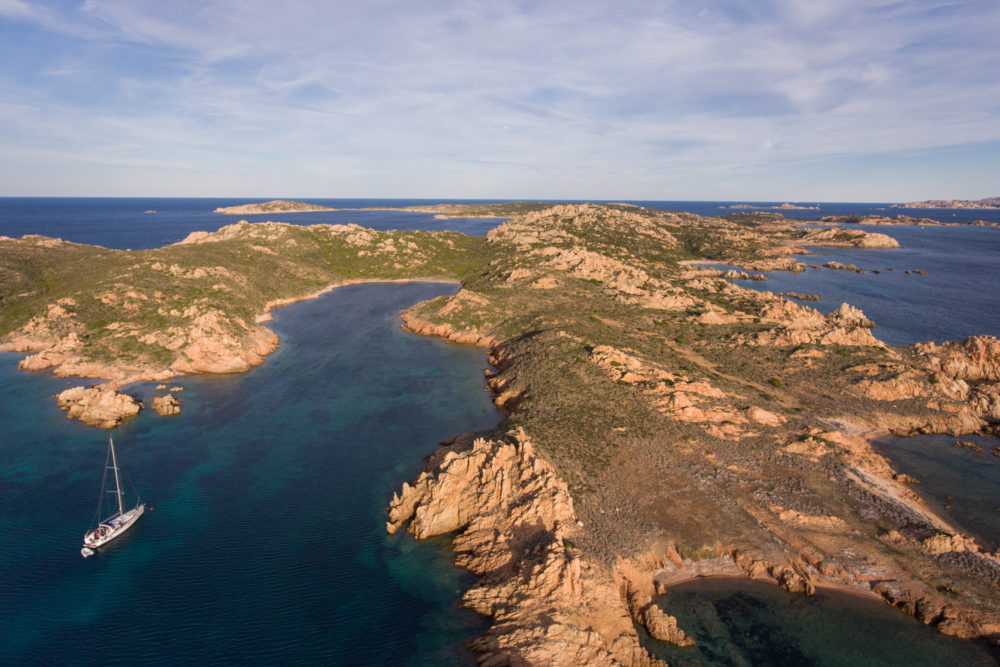 Segeln vor Sardinien