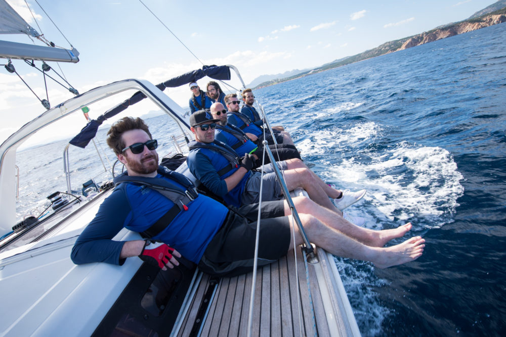 Segeln vor Sardinien