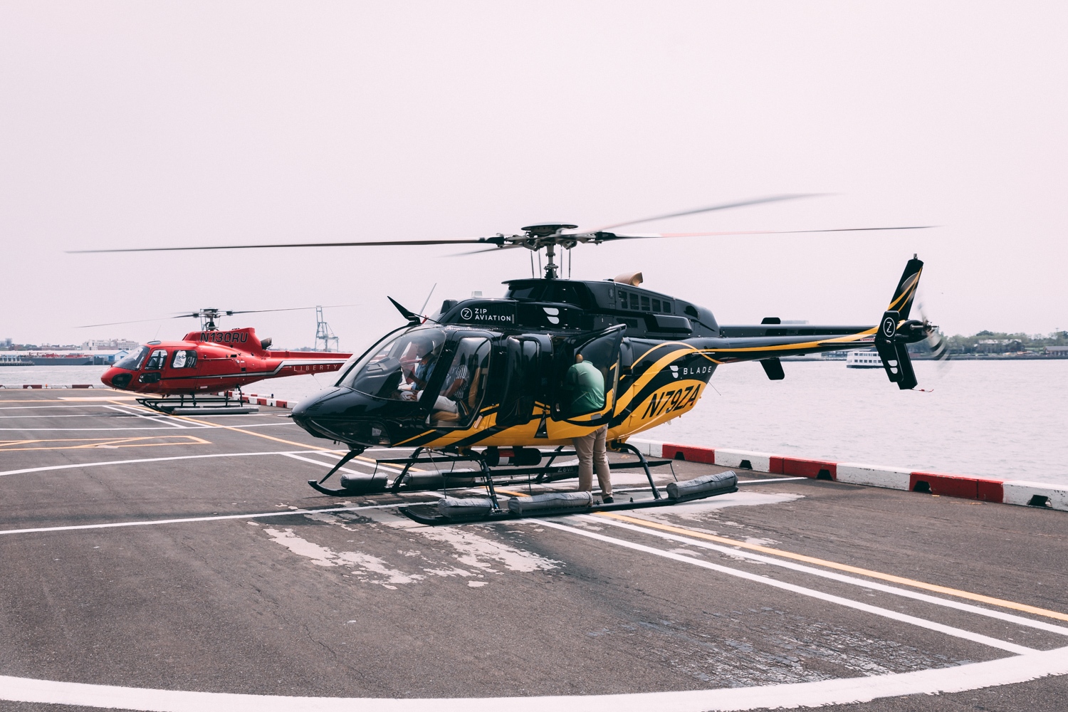 Helicopterflug in New York mit ZIP Aviation