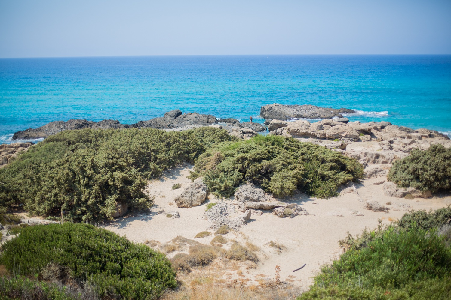 Strand bei Falasarna im Westen Kretas