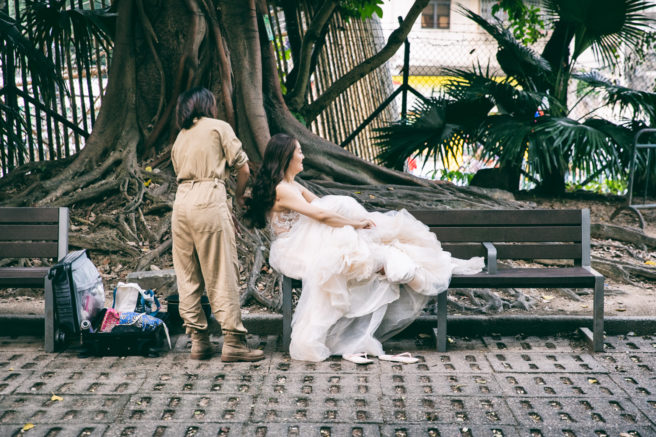 Bride in Macao