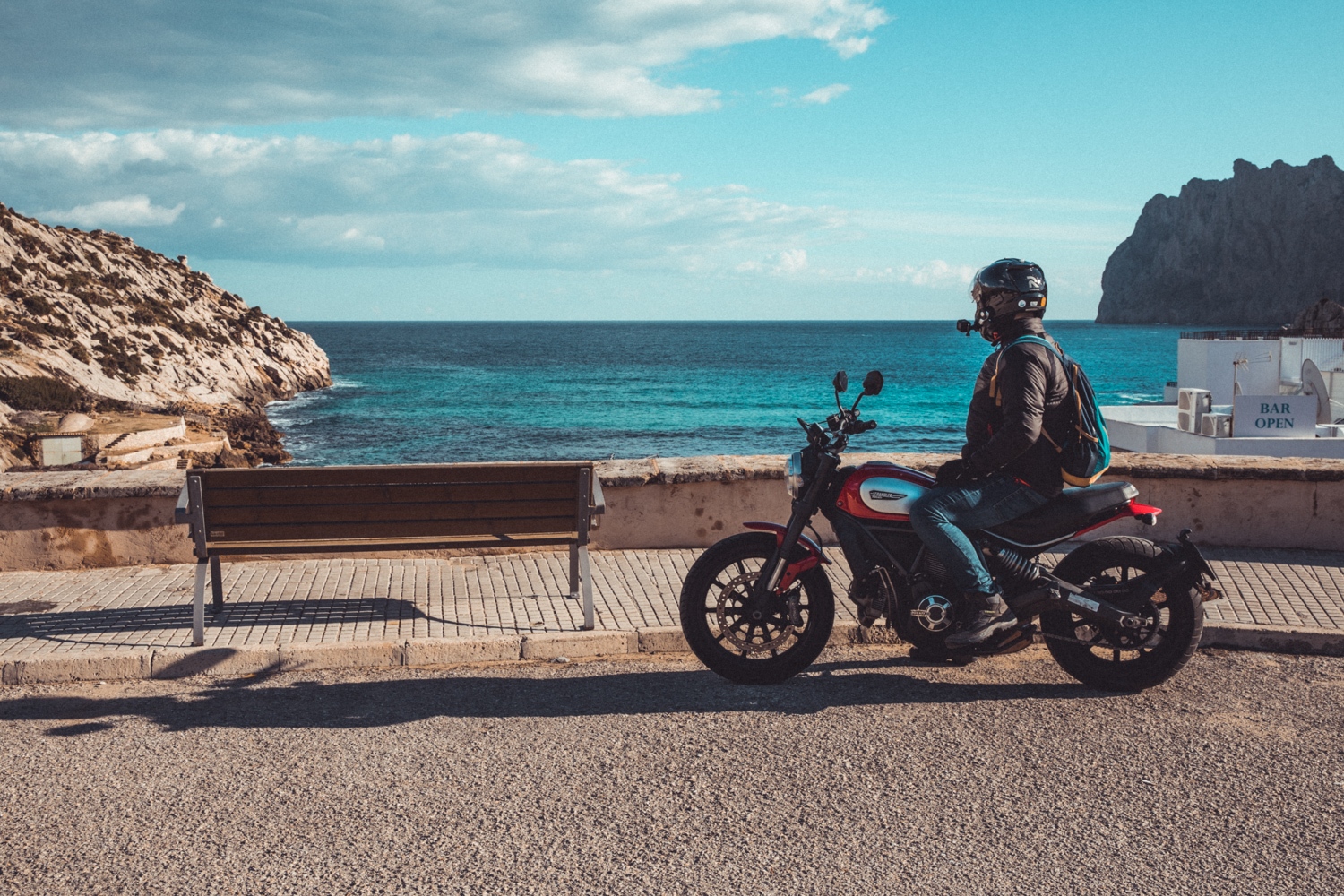 Motorradtour in Mallorca