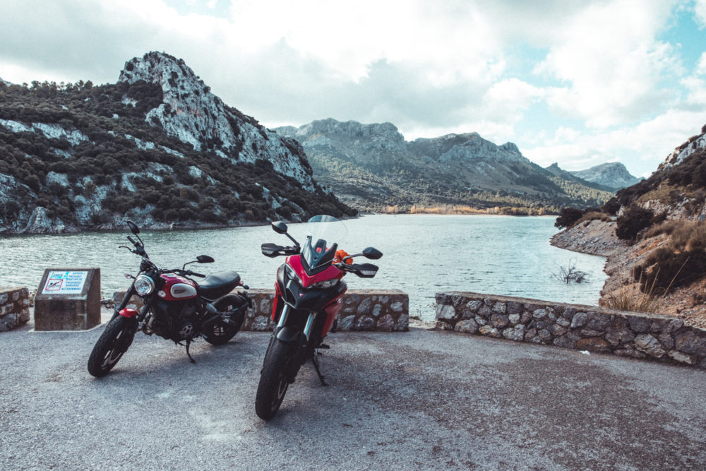 Ducatis auf Mallorca