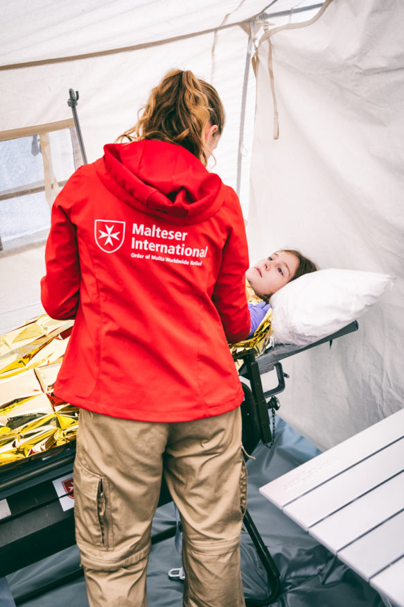 Malteser International Katastrophenübung