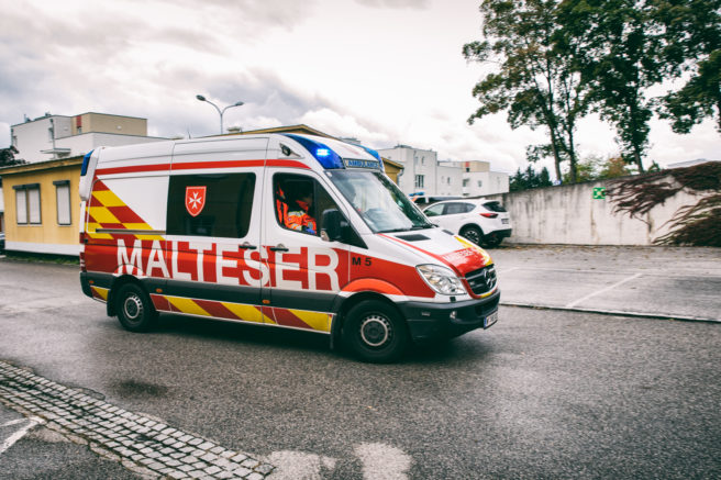Malteser Unfallübung