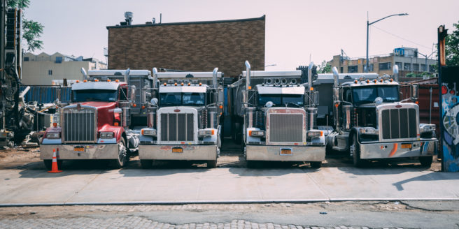 Trucks in New York