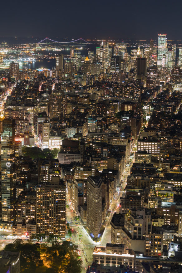 New York bei Nacht