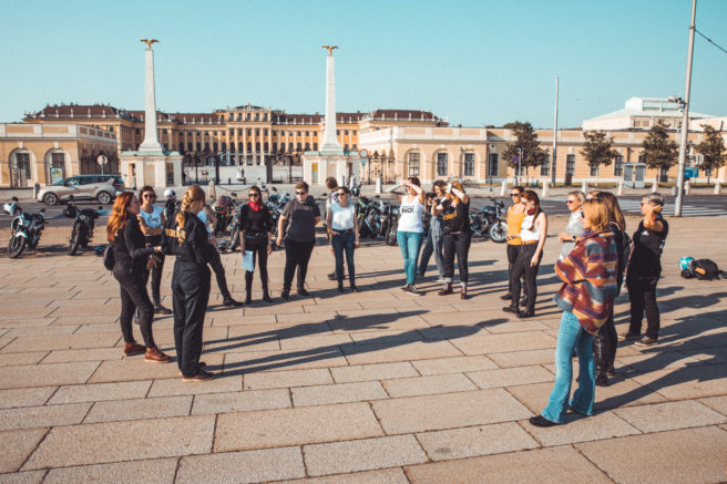 Petrolettes Rälly 2020 on August 8, 2020 in and around Vienna, Austria.