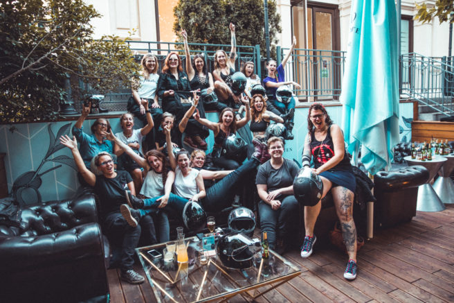 Petrolettes Rälly 2020 on August 8, 2020 in and around Vienna, Austria.