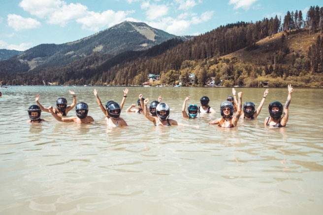 Petrolettes Rälly 2020 on August 8, 2020 in and around Vienna, Austria.