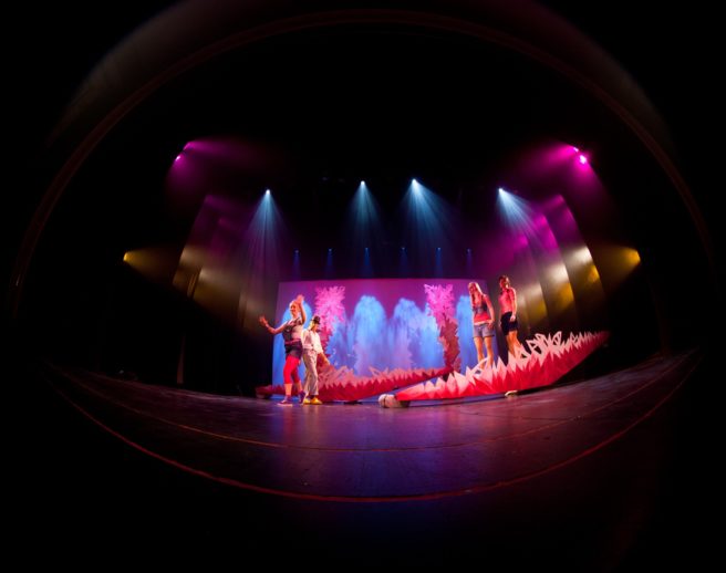 Generalprobe zu "Rosa" im Akzent-Theater am 18.02.2011