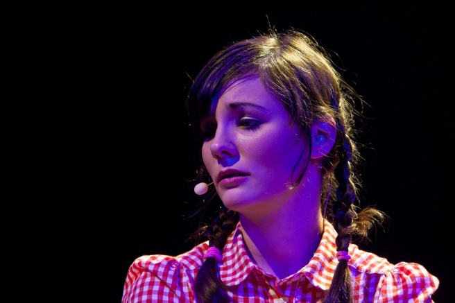Generalprobe zu "Rosa" im Akzent-Theater am 18.02.2011