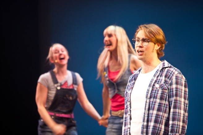 Generalprobe zu "Rosa" im Akzent-Theater am 18.02.2011