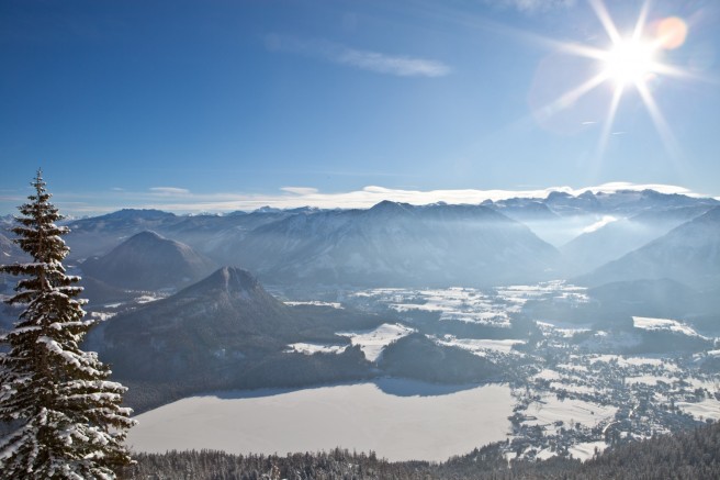 Blick ins Salzkammergut