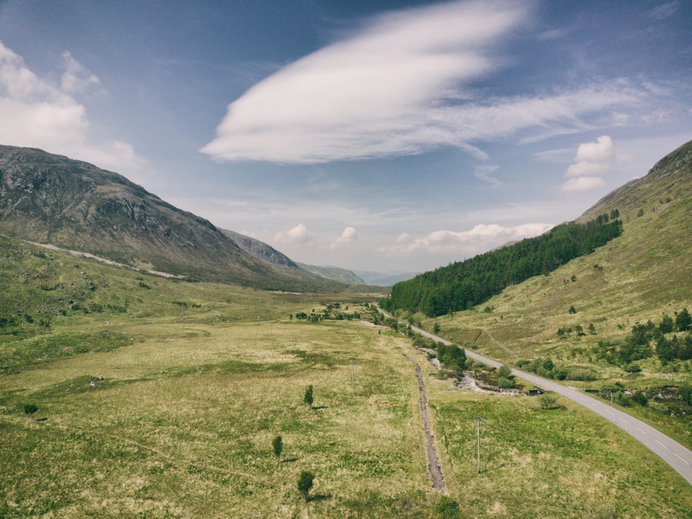 Schottland aus der Vogelperspektive