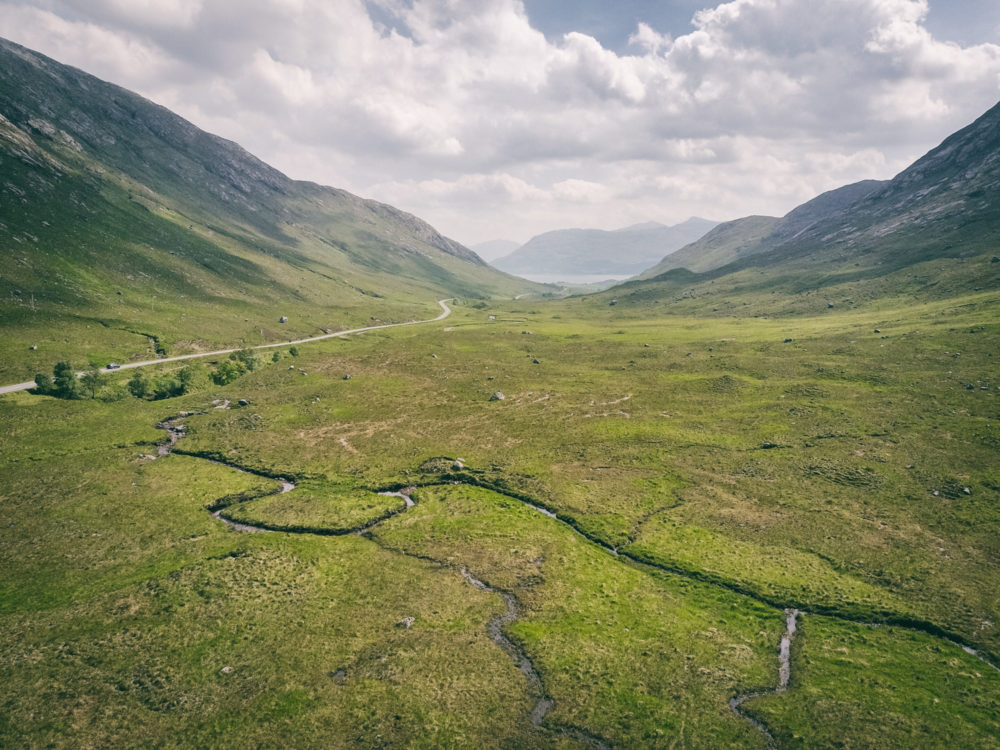 Schottland aus der Vogelperspektive