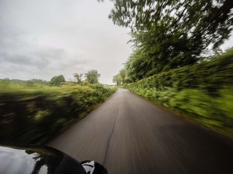 On-Board-Camera im Lake District