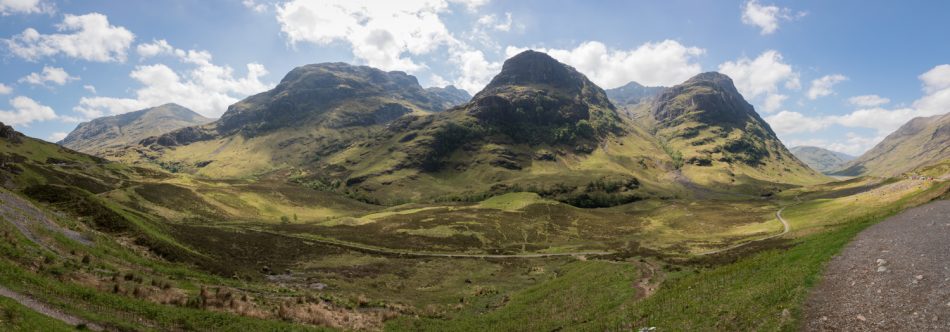 Highlands in der Nähe von Fort William