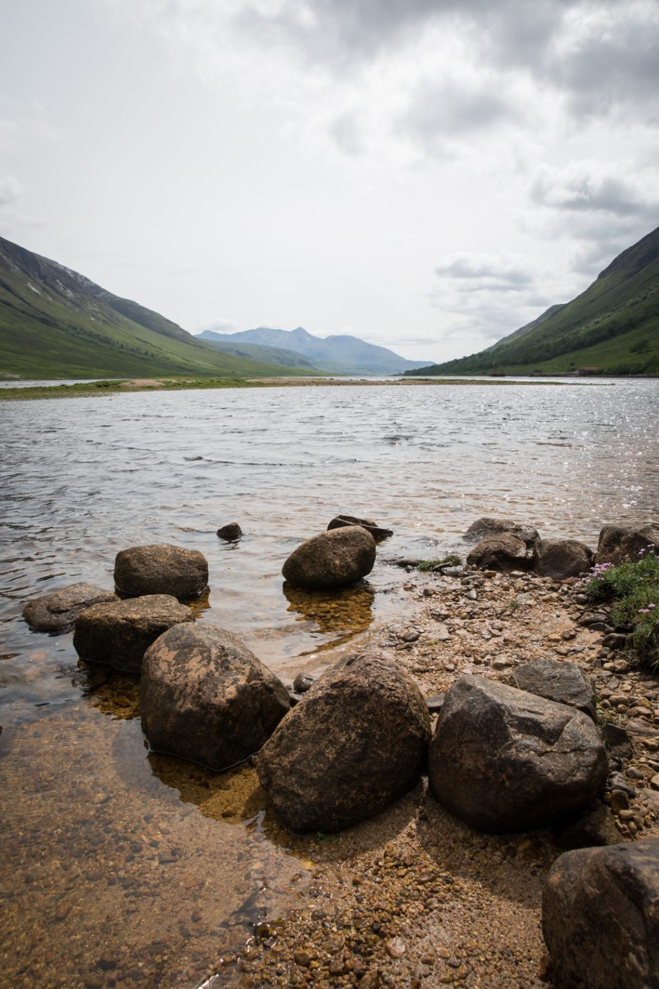 Loch Etive in Schottland