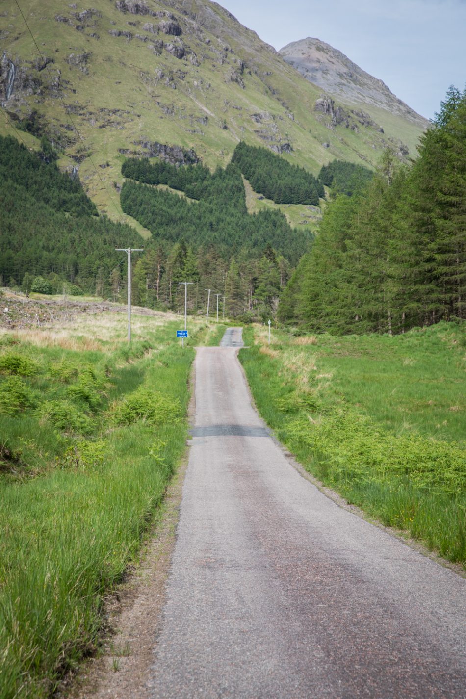 Glen Etive in Schottland