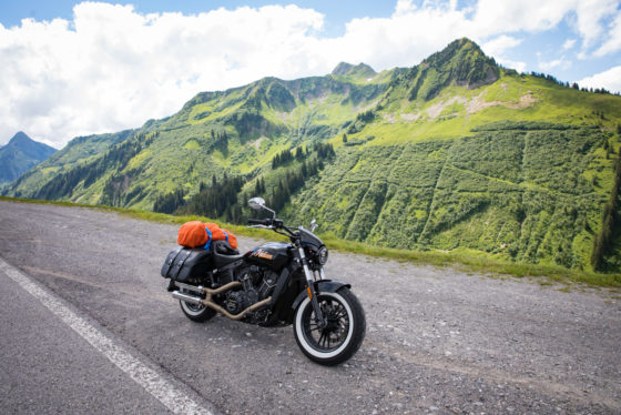 Motorradtour in Vorarlberg